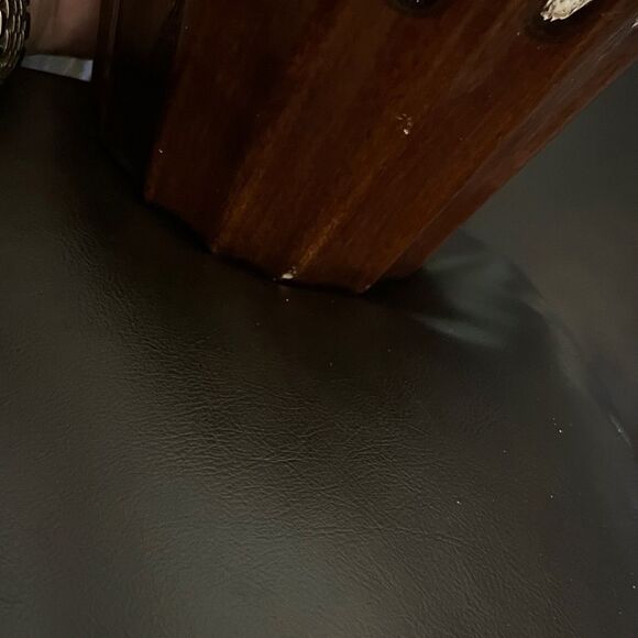 Plant-Master Calif. Vintage Brown Drip Glaze Pat Pend 407R Fluted Planter RARE - Picture 7 of 7